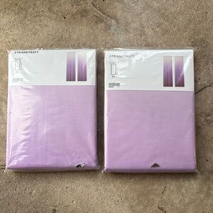 Lavender ombré curtains set of 2